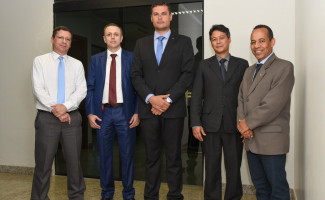 Corregedor-geral da Polícia Civil visita Corregedoria do Ministério Público Estadual