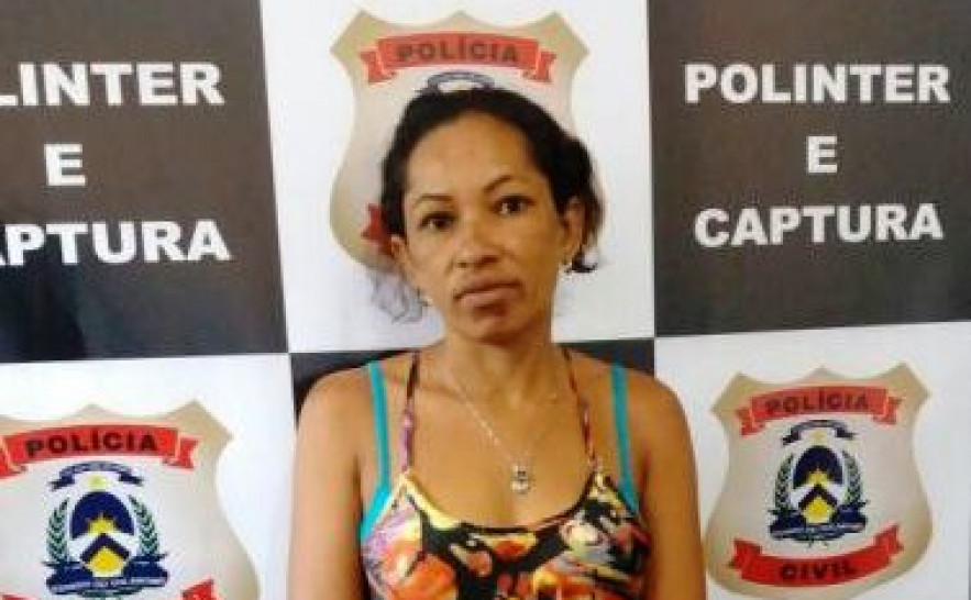 Deuzirene Rodrigues Alves foi presa pela Polícia Civil por homicídio em Palmas
