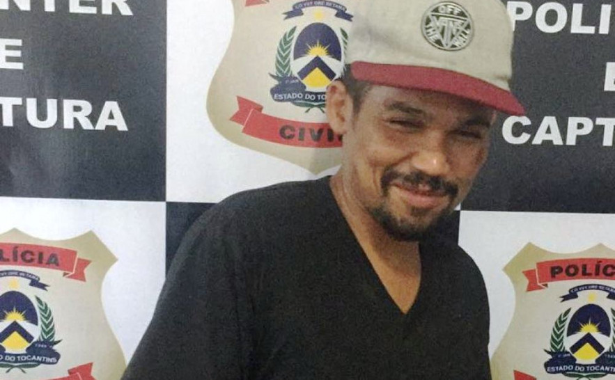 Cleiton Cirqueira do Carmo foi preso pela Polícia Civil em Palmas