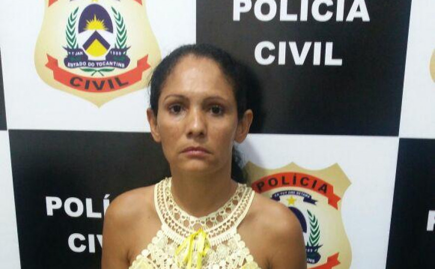 Lucilene Sousa e Silva é presa pela Polícia Civil em Guaraí