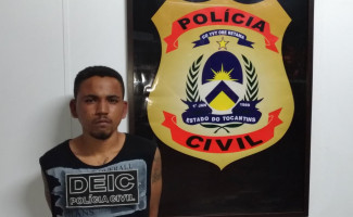 Polícia Civil prende suspeito de homicídio em Palmas