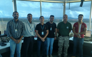 CIOPAER participa de reunião com direção de Estação Prestadora de Serviço de Tráfego Aéreo em Palmas 