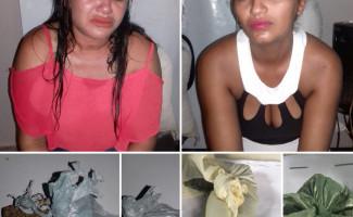 Polícia Civil prende duas mulheres suspeitas de tentar passar drogas para dentro da Cadeia de Xambioá 