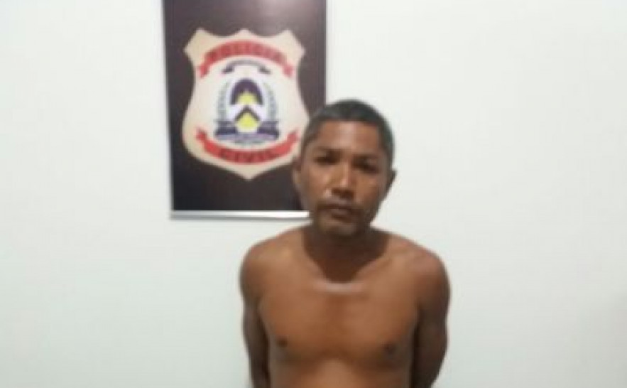 Josias Cruz de Sousa foi preso pela Polícia Civil por crime cometido em 2012, na Capital