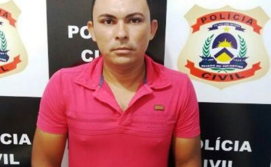 Márcio Dias Reis foi preso pela Polícia Civil com a suspeita de estuprar duas enteadas