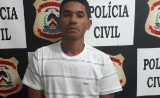 Suspeito de matar o próprio cunhado é preso pela Polícia Civil no interior do Estado 