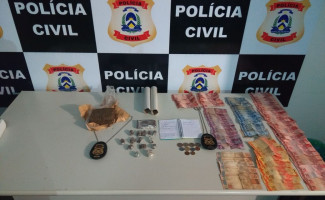 Polícia Civil prende suspeito por tráfico de drogas no interior do Estado 