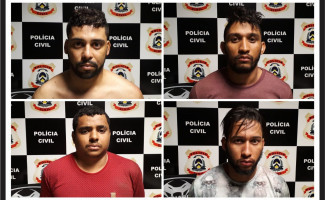 Polícia Civil prende quatro suspeitos de armazenar e comercializar drogas em Palmas e municípios vizinhos