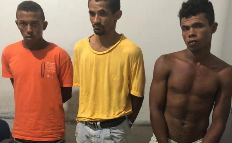Suspeitos de crime bárbaro são presos pela Polícia Civil em Peixe