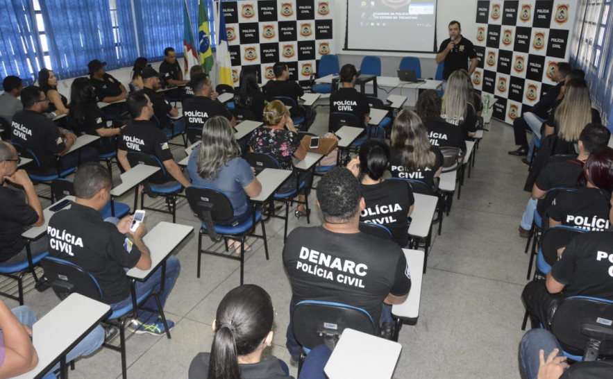 Solenidade abre etapa Palmas da Academia Itinerante da Polícia Civil