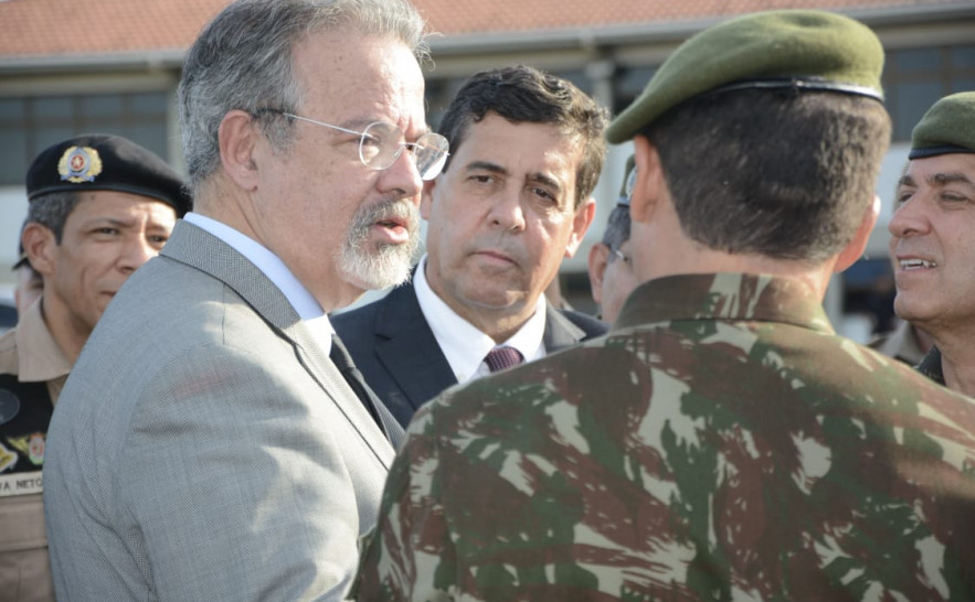 Forças de segurança recebem em Palmas ministro da Segurança 