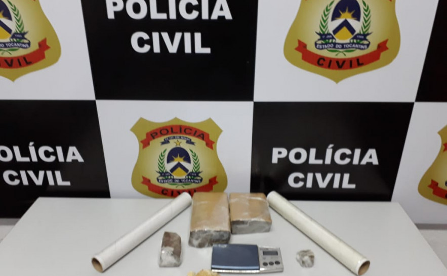 Drogas e bens apreendidos em poder de fugitivo de fiscalização da PRF em Paraíso do Tocantins 