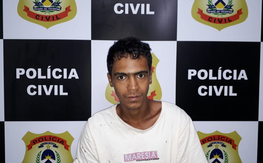 Paulo Igor Correia Martins foi preso em flagrante pela Polícia Civil por tráfico de drogas em Paraíso do Tocantins 
