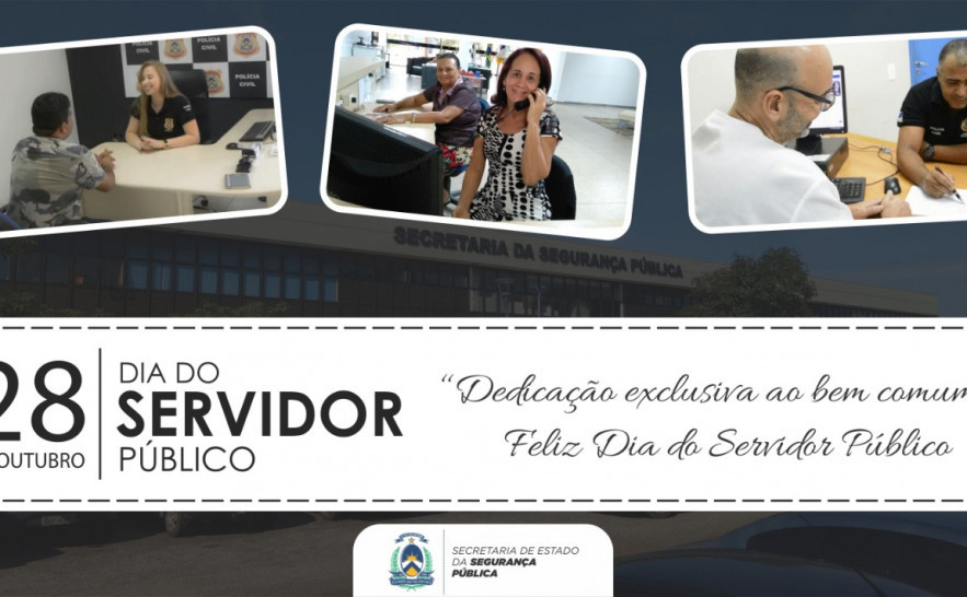 Feliz Dia do Servidor Público!