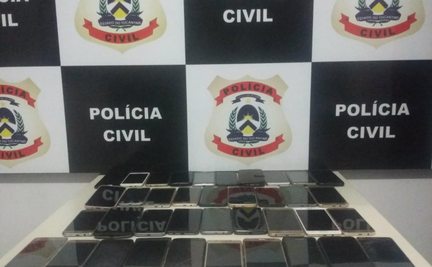 Celulares recuperados pela Polícia Civil  e devolvidos aos verdadeiros donos 
