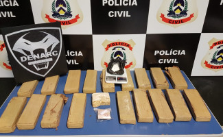 Polícia Civil apreende mais de 30 kg de drogas e prende duas mulheres suspeitas de tráfico de drogas em Palmas