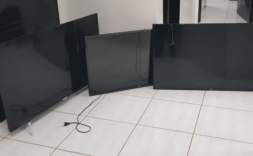 Três aparelhos de TV são recuperados pela Polícia Civil com receptador em Palmas