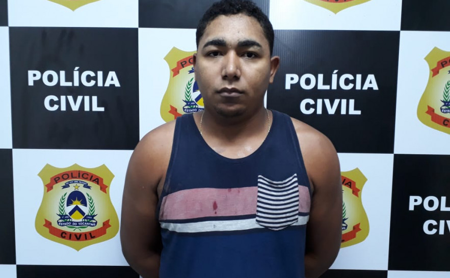 Anaziel, preso pela Polícia Civil pro tráfico de drogas 
