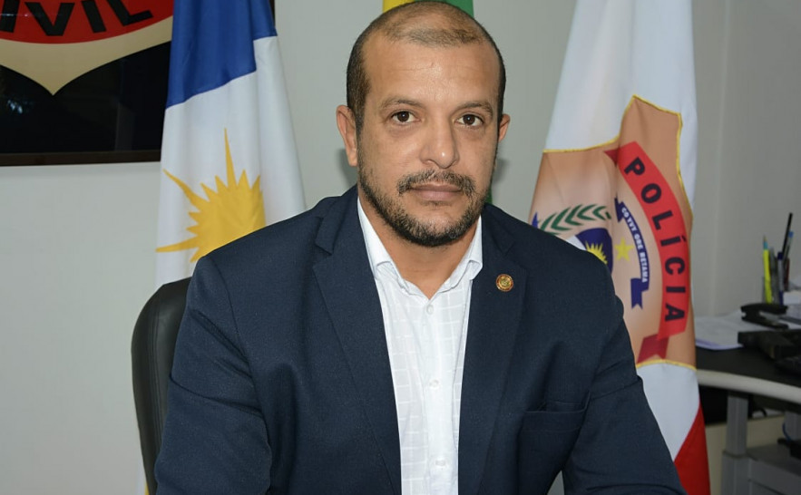 Rossílio de Sousa Correia foi nomeado ao cargo de delegado geral da Polícia Civil do Tocantins