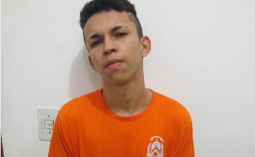 Eduardo, suspeito por homicídio qualificado em Luzimangues 