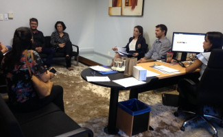 Integrantes da Secretaria da Segurança participam de reunião com MPE sobre "Lei da Escuta Protegida"