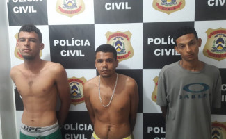 Polícia Civil prende três suspeitos de tráfico de drogas no Sul do estado 