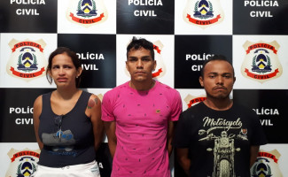 Polícia Civil prende três suspeitos de furtar residências na região Sul de Palmas 