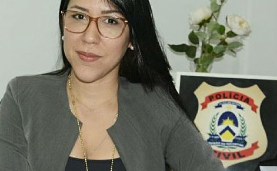 Delegada de Polícia Civil Milena Lima