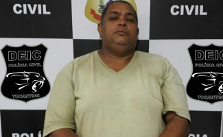 Polícia Civil elucida crime de furto e recaptura foragido da Justiça em Paraíso do Tocantins 