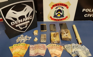 Polícia Civil fecha boca de fumo e prende mais dois traficantes em Palmas 