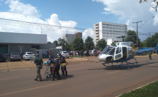 Remoção aeromédica de criança vítima de afogamento no interior do estado é realizada pelo CIOPAER em parceria com o SAMU