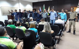 Nova diretoria do Conselho Comunitário de Segurança de Miranorte tomou posse nesta quarta-feira
