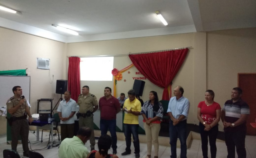 Novos membros do Conseg Tocantínia empossados pela Polícia Comunitária 