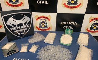 Polícia Civil apreende 5 kg de cocaína avaliada em mais de R$ 150 mil reais  e prende três traficantes em Palmas e Porto Nacional