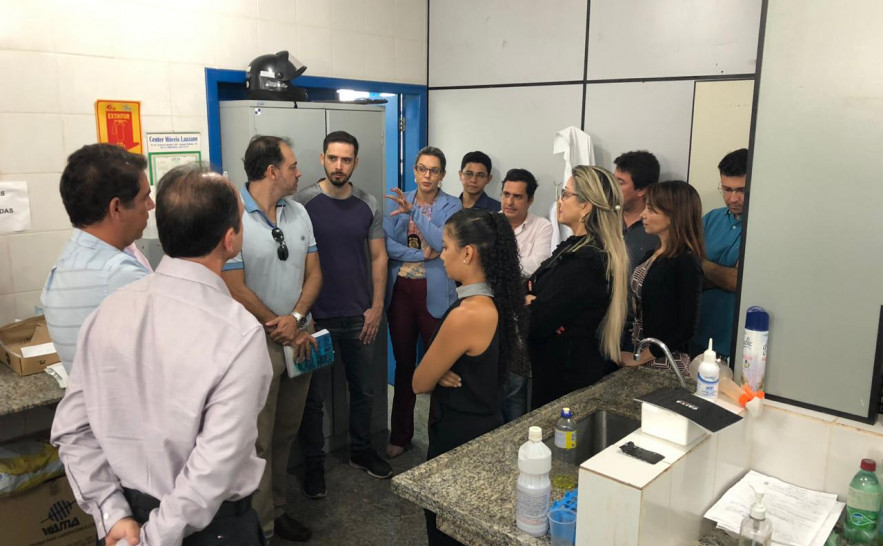 Representantes da UFT realizam visita técnica nos Institutos de Criminalística e Médico Legal da SSP para acordo de cooperação