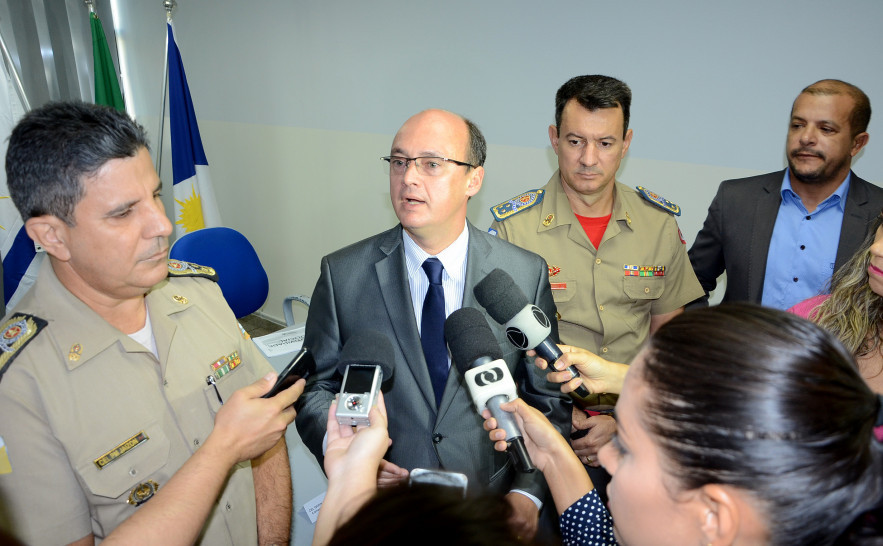Coletiva balanço trimestral da Segurança Pública 