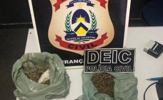 Polícia Civil apreende adolescente suspeita de envolvimento com tráfico em Araguaína