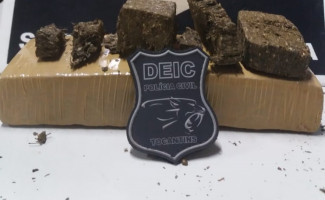 Polícia Civil prende dois traficantes e apreende mais de 1 kg de maconha em Araguaína 