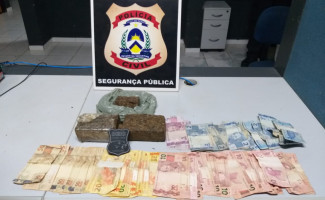 Polícia Civil apreende 1kg de maconha e prende traficante em Araguaína 
