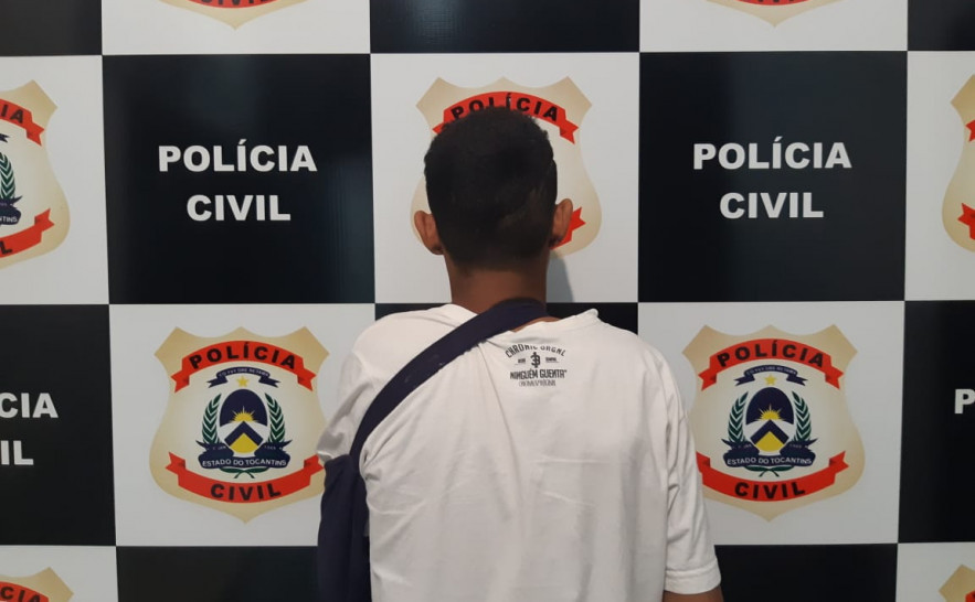 Suspeito de praticar vários assaltos em Taquaralto é preso pela Polícia Civil em Palmas 