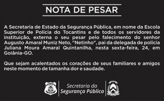SSP e ESPOL emitem nota de pesar pelo falecimento do sr Augusto Amaral Muniz neto