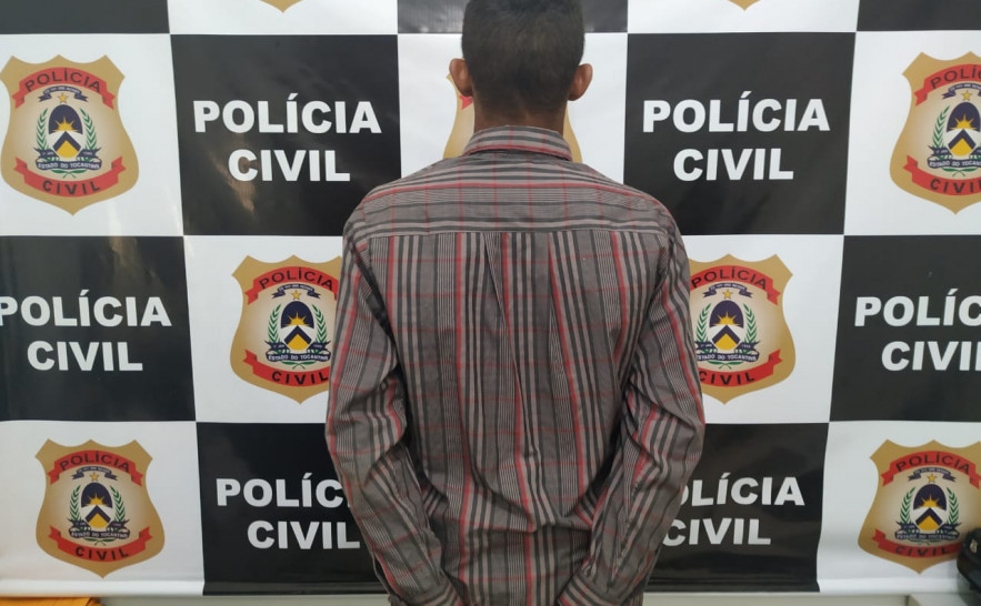 PC prende autor de roubo em Lagoa da Confusão - Divulgação SSP.jpeg
