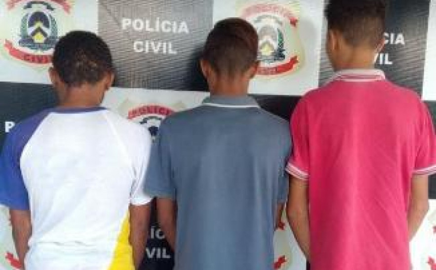 Polícia Civil apreende três adolescentes suspeitos de ato infracional análogo a roubo em Colmeia 
