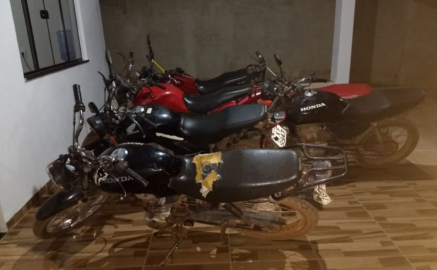 Todas as motocicletas furtadas são recuperadas pela Polícia Civil em Almas