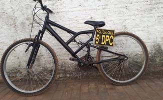 Bicicleta furtada é recuperada e autor indiciado pela Polícia Civil em Palmas 