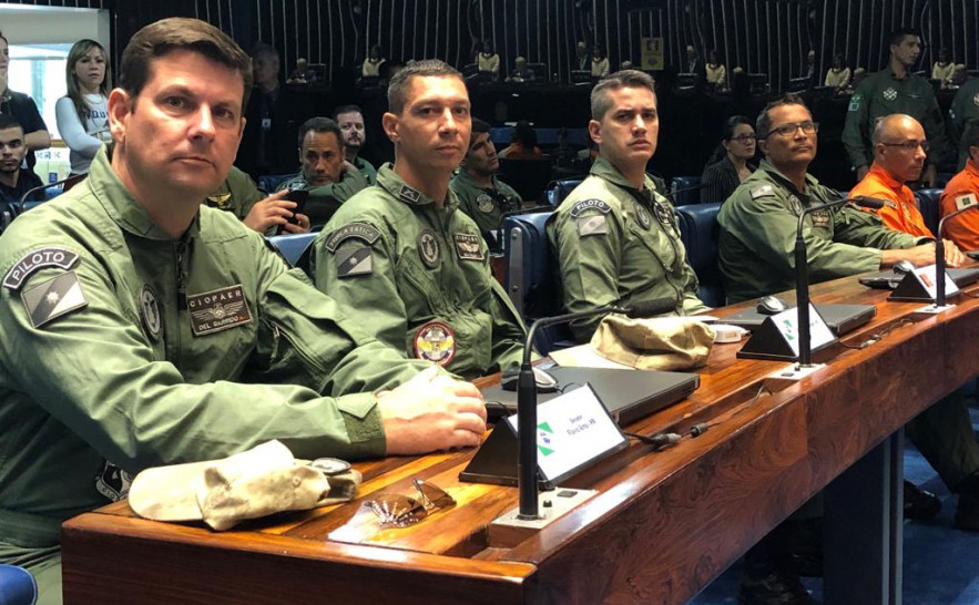 Equipe do Ciopaer -TO participa de sessão solene no senado federal 