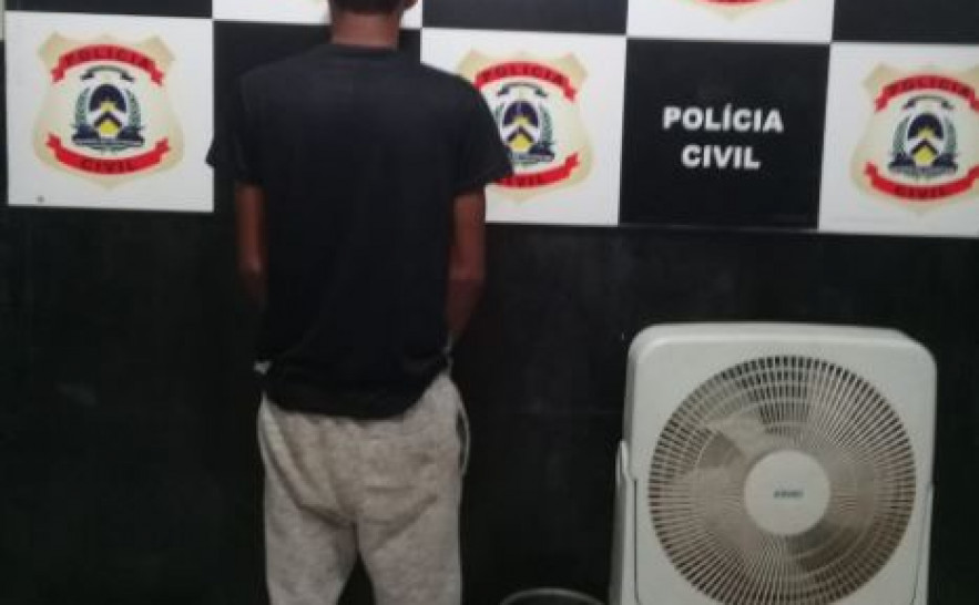 Suspeitos de pratica vários furtos em Taguatinga é preso pela Polícia Civil