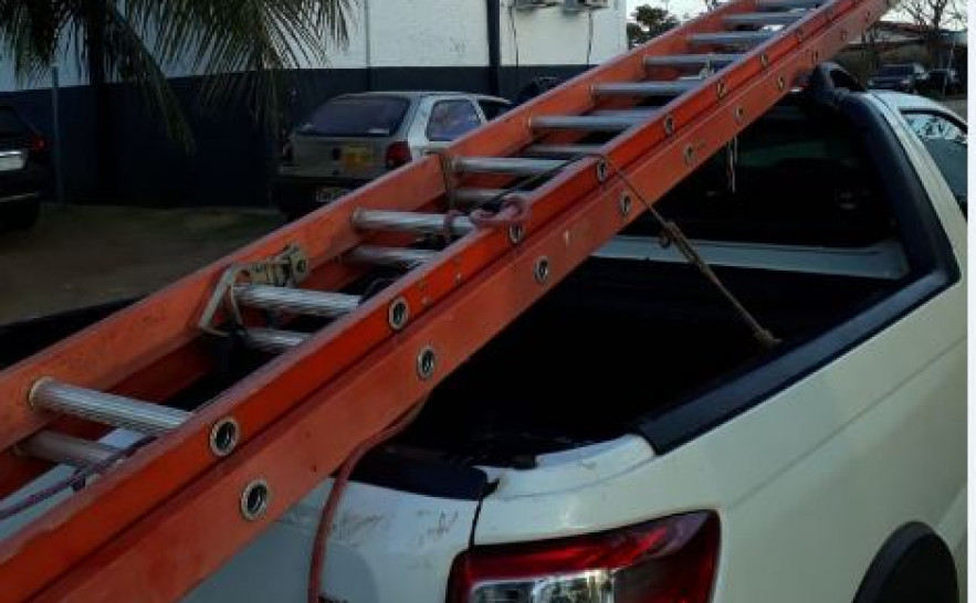 Escada furtada é recuperada pela Polícia Civil em Araguaína