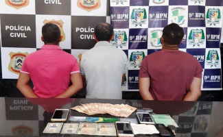 Polícia Civil prende em flagrante três criminosos por uso de documentos falsos para obtenção de crédito bancário em Augustinópolis