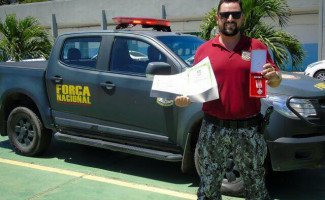 Papiloscopista tocantinense é destaque em trabalhos da Força Nacional